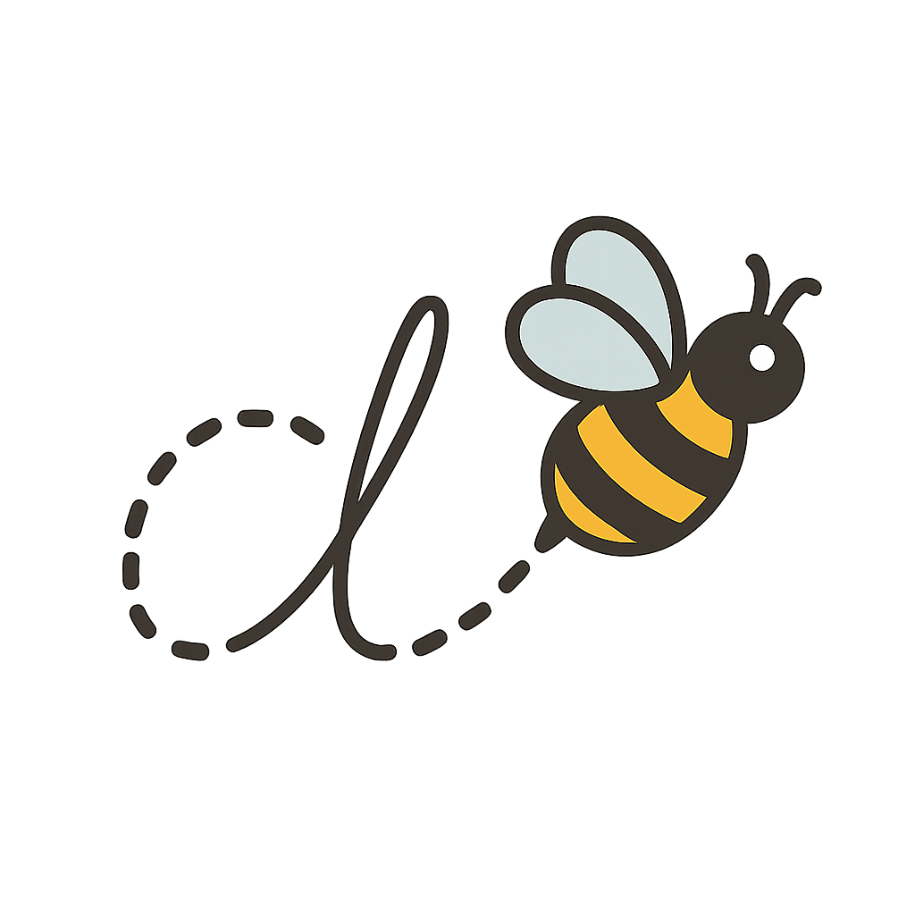 HanaDB - Bee on Cherry Blossom